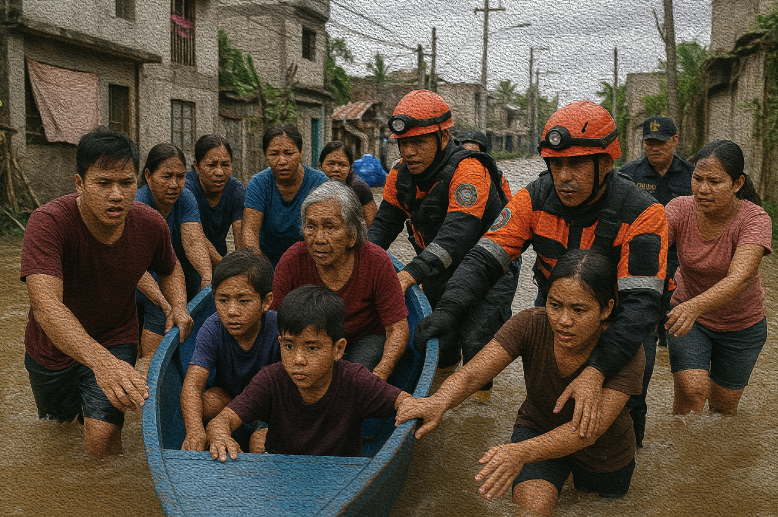 Filipino community working together